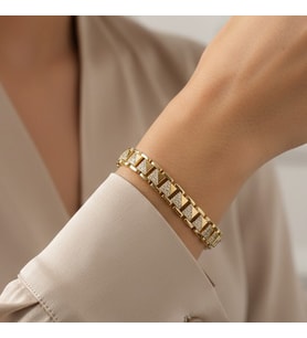 XUPİNG JEWELRY KARE TAŞLI MODEL BİLEKLİK