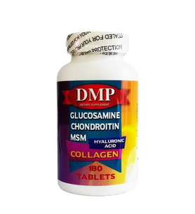 Dmp Glucosamine Chondroitin Msm Hyaluronic Acid Collagen Tablet 180 lik
