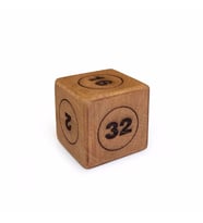 Shark Anatolia Ahşap Vido Zar Doubling Cube 45x45mm