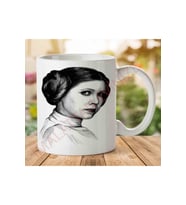 Princesa Leia Star Wars Iki Tarafı Baskılı Kupa Bardak
