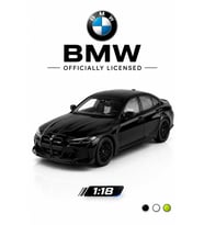 BMW G80 M3 CS LCI 1:18 Ölçek Metal Diecast Maket Araba Lisanslı Model Araç Siyah