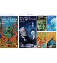 İş Bankası Modern Klasikler Dizisi Jules Verne 6 Kitap Set