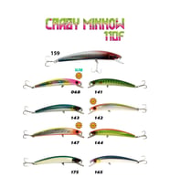 Fujin Crazy Minnow 110F 12gr Rapala Maket Balık