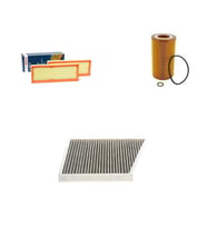 Bosch Filtre Bakım Seti Mercedes E350 W211 2005-2008 Benzin Hava + Yağ F. + Polen Filtre Bosch