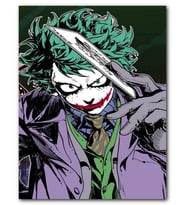 Cakatablo MDF (Ahşap) Tablo Harley Quinnin Joker Hali Görseli