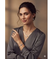 925 Ayar Papatya Silver İtalyan Lotus Takım.rose.gold.rodaj