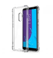 Blogy Galaxy J7 Prime2 ile Uyumlu Crystal Fit Kılıf Crystal Clear