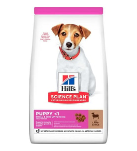 Hills Mini Irk Kuzulu ve Pirinçli Yavru Küçük Köpek Maması 6 kg