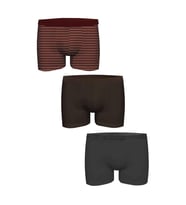 JOHN FRANK ÜÇLÜ NATURAL MODAL BOXER White