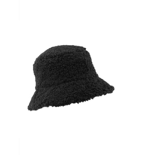 Kadın Siyah Kışlık Balıkçı Bucket Şapka