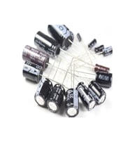 100mf 25v Kutuplu Kondansatör 5 Li Paket Halinde