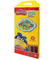 Play-Doh Woodfree Kuruboya (Altıgen) 12'Li