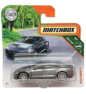 Matchbox - Tesla Model S - Gri (1/64) 2019 Üretim
