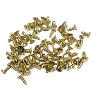 Sarı 1000 Adet Klips Vidası 2,3x6 mm YHB, İthal - Konik Başlı Kutu Ayak, Askı, Mini Vida