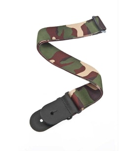 Planet Waves 50H02 Gitar Askısı Camouflage 2 (5 cm)  Kamuflaj Desen - Sağlam - Askeri Tarz