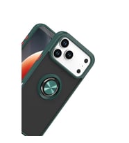 İphone 17 Pro Max Montreal Yüzüklü  Kapak - Yeşil