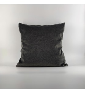 Charcoal Gri Kadife Kırlent Kılıfı (Karışık)