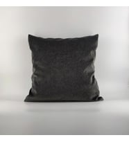 Charcoal Gri Kadife Kırlent Kılıfı (Karışık)