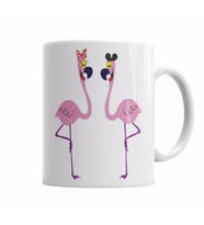 Flamingo 3 Kupa Bardak Porselen