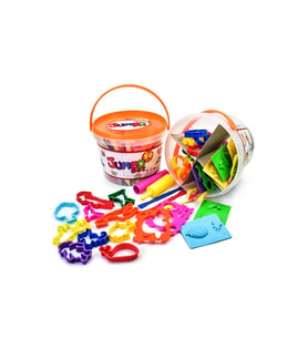 Kiddy Clay 55 Parça Kovalı Kalıp Seti (Renksiz)