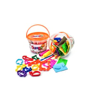 Kiddy Clay 55 Parça Kovalı Kalıp Seti (Renksiz)