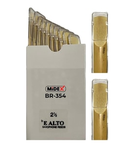 Midex BR-354A Alto Saksafon Kamışı 10'LU Paket ( NO:2.5 )