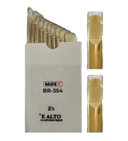Midex BR-354A Alto Saksafon Kamışı 10'LU Paket ( NO:2.5 )
