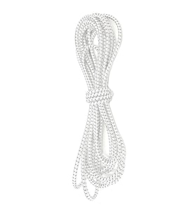 Desenli Beyaz Simli 5 Metre 2 mm Yuvarlak Lastik