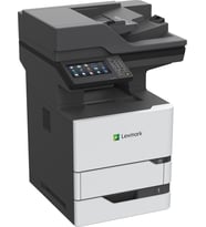 Tonersepeti Lexmark MX722ade Wi-Fi Tarayıcı Fotokopi Faks Mono Çok Fonksiyonlu Lazer Yazıcı 25B0201 (Beyaz-Siyah)