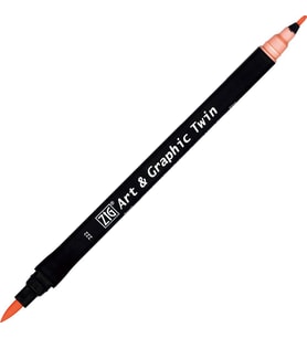 Zig Art & Graphic Twin Marker Çizim Kalemi 222 Salmon 