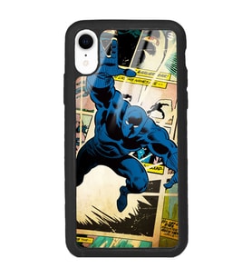 iPhone XR Black Panther Kara Panter Tasarımlı Glossy Telefon Kılıfı