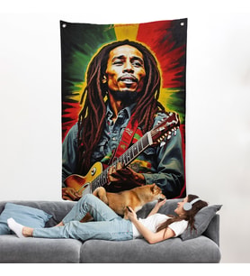Bob Marley Duvar Örtüsü-7863