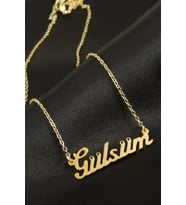 Gülsüm İsimli Kolye (Kişiye Özel)