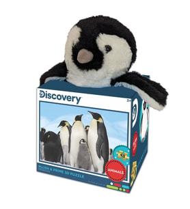 Prime 3D - Penguen Pelüş ve Selfie 48 Parça Puzzle 15809