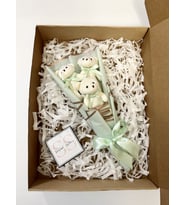 Teddy Bear Mint Yeşili Mini Külah Ayıcık Buketi Yıl Dönümü Doğum Gününe Özel Premium Hediye