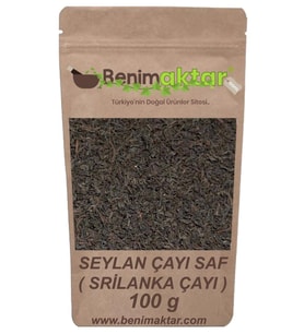 BenimAktar Gerçek Seylan Çayı Dökme Srilanka 100 Gr