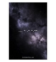 Interstellar Filmi Tablo Ahşap Poster Dekoratif
