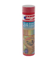 Bigpoint Metal Tüpde Kuru Boya Kalemi 24 Renk x 12 Adet (Renksiz)