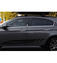 Egea Cross Krom Cam Çevresi Tam Sedan - Hb 2020 Ve Sonrası 8 Parça Paslanmaz Çelik (Metal)