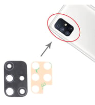 Samsung Galaxy M51 M515F İle Uyumlu Kamera Camı