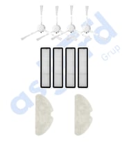 Dreame D10S, D10S PRO, D9 MAX GEN2 Uyumlu 4 Yan Fırça 4 Filtre 2 Mop PKT-iasgf0000181
