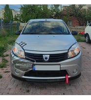 Dacia Sandero Mk2 Mk2.5 2009-2020 Uyumlu Astra H lip Esnek Ön Lip 2 Parça Tampon Altı Karlık Ön Ek