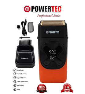 Powertec TR-700 2in1 Günlük Sakal Tıraş Makinesi