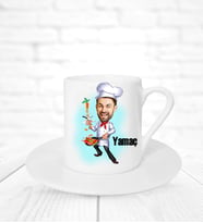Aşçılara özel kahve fincanı kişiye özel