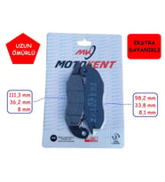 Honda Pcx 125 Ön Fren Disk Balatası (2021-....) Sfa693 Fa465 Mtk