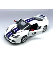 2012 Lotus Exige S ( Şeritli ) Çek bırak 5inch. Lisanslı Model Araba, Oyuncak Araba 1:32