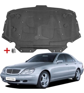Mercedes S Serisi W220 1998-2005 Kaput İzolasyonu Klipsli 2206820526
