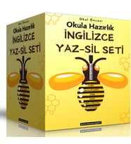 Okul Öncesi Okula Hazırlık İngilizce YAZ-SİL Seti (5 Kitap)