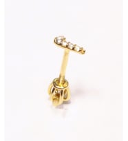14 Ayar Altın Piercing Tragus Küpe