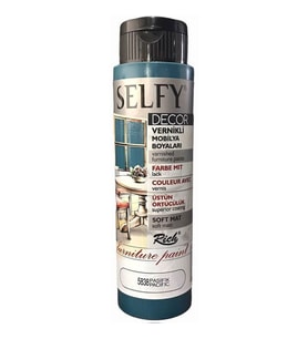 Rich Selfy Decor Vernikli Boya 500 cc 5838 PASİFİK 